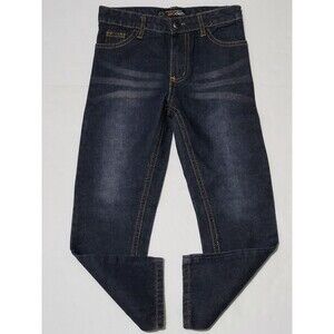 AKADEMIKS Jeaniuslevel Jeans  KIDS SIZE 7  Black